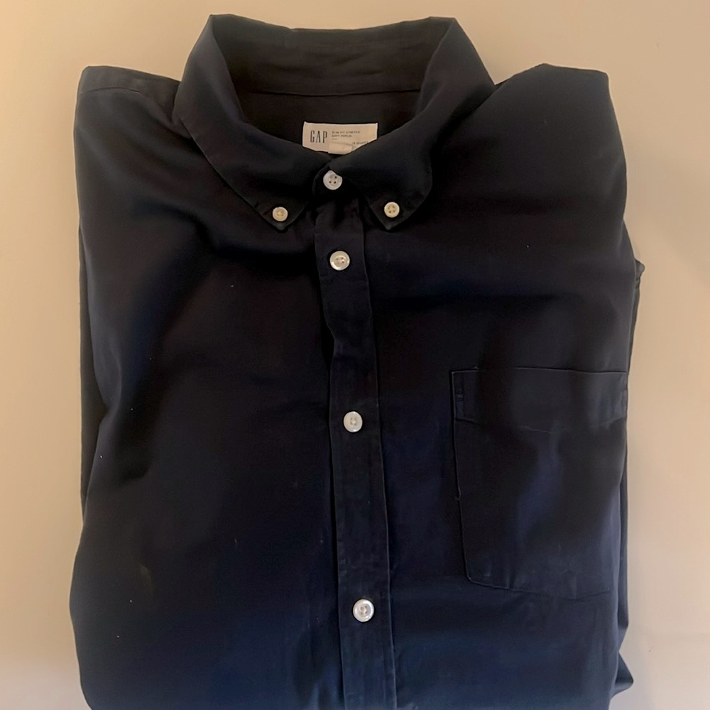 GAP  XL Slim Fit Long Sleeve